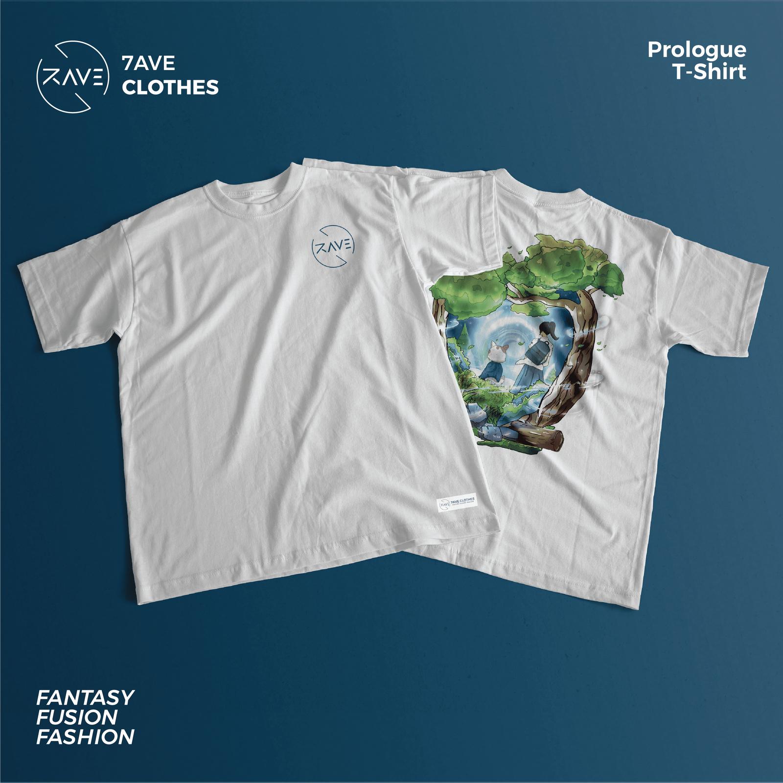 7AVE THE PROLOGUE - T SHIRT WHITE
